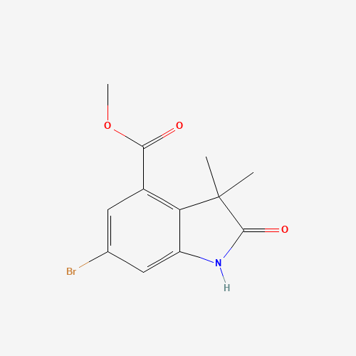 Methyl 6-bromo-3,3-dimethyl-2-oxoindoline-4-carboxylate