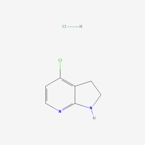 4-Chloro-2,3-dihydro-1H-pyrrolo[2,3-b]pyridine hydrochloride