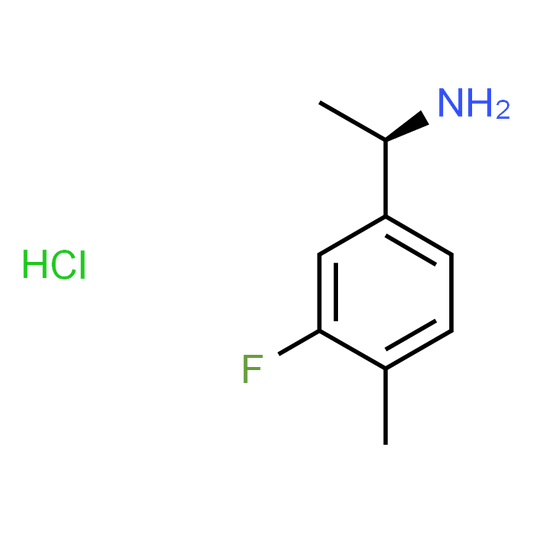 (1R)-1-(3-Fluoro-4-methylphenyl)ethan-1-amine hydrochloride