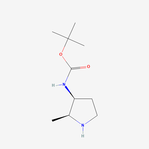tert-Butyl ((2S,3S)-2-methylpyrrolidin-3-yl)carbamate