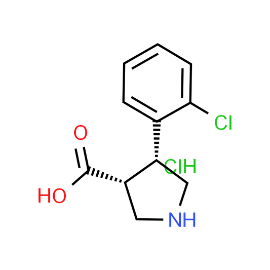 trans-4-(2-Chlorophenyl)pyrrolidine-3-carboxylic acid hydrochloride