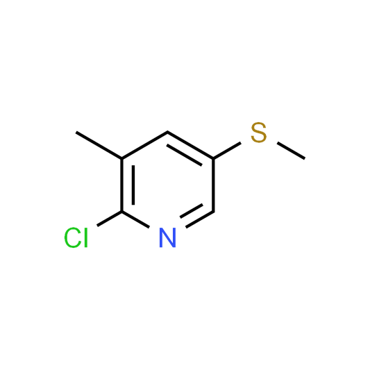 2-Chloro-3-methyl-5-(methylthio)pyridine