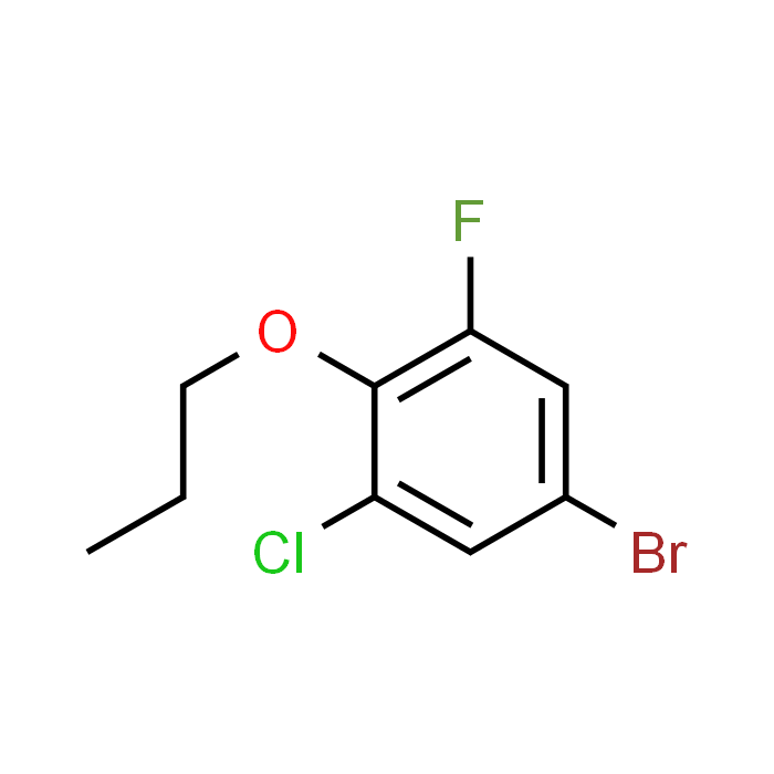 5-Bromo-1-chloro-3-fluoro-2-propoxybenzene