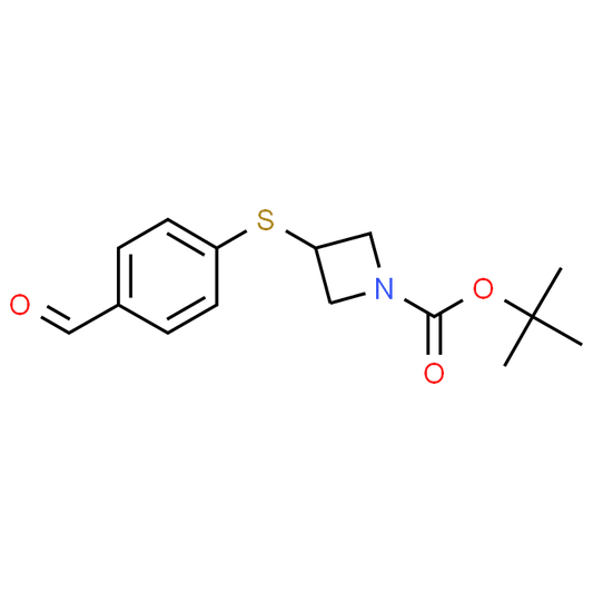 tert-Butyl 3-((4-formylphenyl)thio)azetidine-1-carboxylate