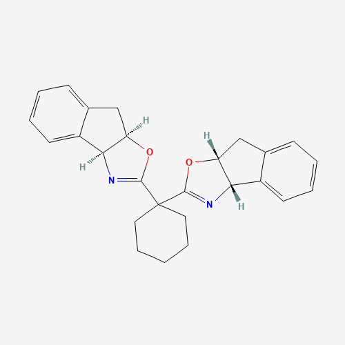 (3AS,3a'S,8aR,8a'R)-2,2'-(cyclohexane-1,1-diyl)bis(3a,8a-dihydro-8H-indeno[1,2-d]oxazole)