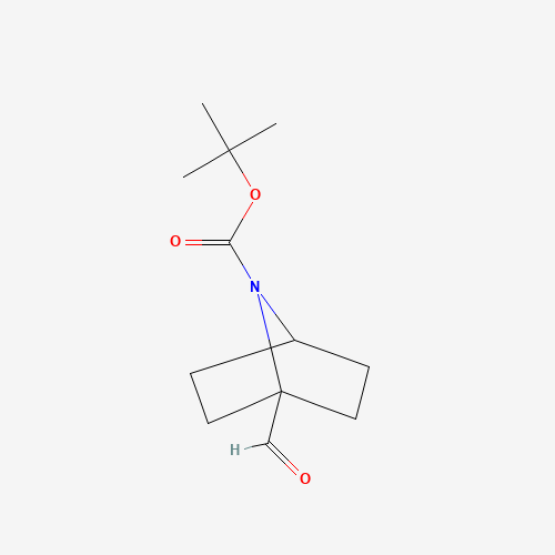 tert-butyl 1-formyl-7-azabicyclo[2.2.1]heptane-7-carboxylate