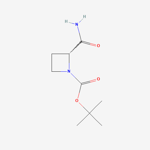 tert-Butyl (2R)-2-carbamoylazetidine-1-carboxylate