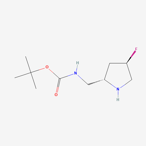 tert-Butyl (((2S,4R)-4-fluoropyrrolidin-2-yl)methyl)carbamate
