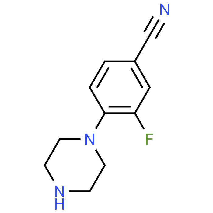 3-Fluoro-4-(piperazin-1-yl)benzonitrile