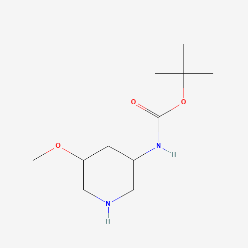 tert-Butyl (5-methoxypiperidin-3-yl)carbamate