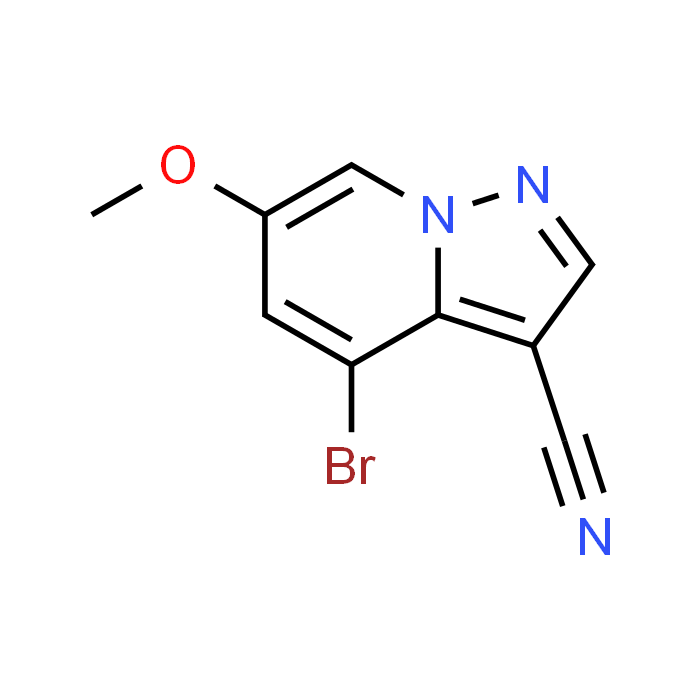 4-Bromo-6-methoxypyrazolo[1,5-a]pyridine-3-carbonitrile