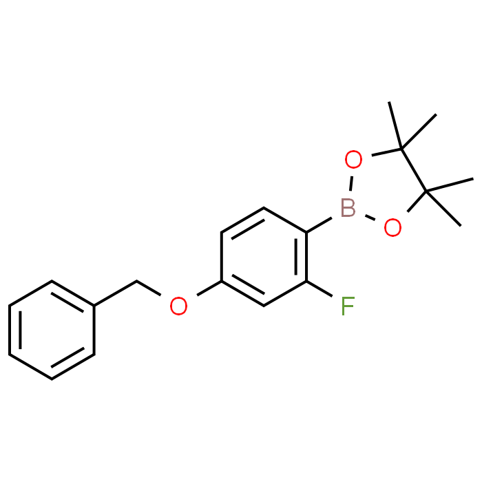 2-(4-(Benzyloxy)-2-fluorophenyl)-4,4,5,5-tetramethyl-1,3,2-dioxaborolane