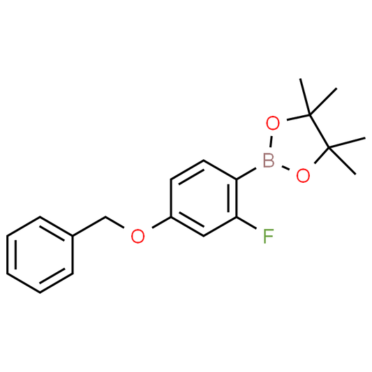 2-(4-(Benzyloxy)-2-fluorophenyl)-4,4,5,5-tetramethyl-1,3,2-dioxaborolane