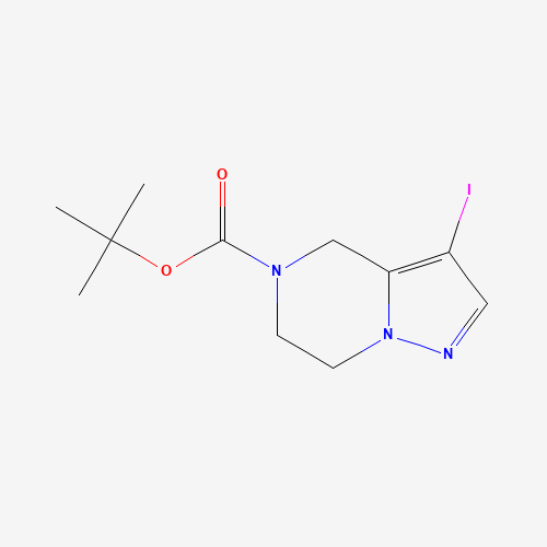 tert-Butyl 3-iodo-6,7-dihydropyrazolo[1,5-a]pyrazine-5(4H)-carboxylate