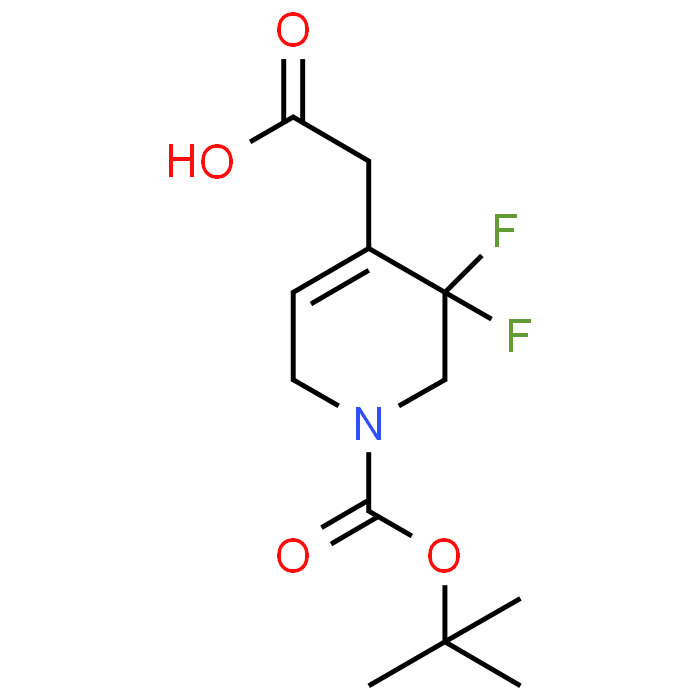 2-(1-(tert-Butoxycarbonyl)-3,3-difluoro-1,2,3,6-tetrahydropyridin-4-yl)acetic acid