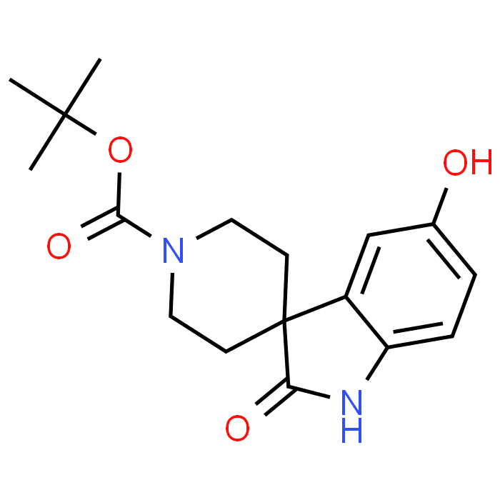 tert-Butyl 5-hydroxy-2-oxospiro[indoline-3,4'-piperidine]-1'-carboxylate