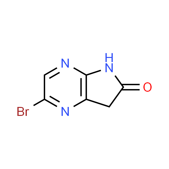 2-Bromo-5H-pyrrolo[2,3-b]pyrazin-6(7H)-one