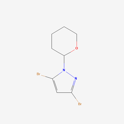 3,5-Dibromo-1-(tetrahydro-2H-pyran-2-yl)-1H-pyrazole