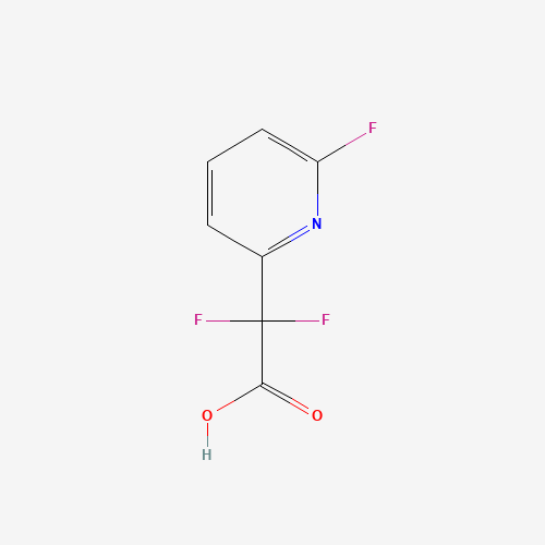 2,2-Difluoro-2-(6-fluoropyridin-2-yl)acetic acid