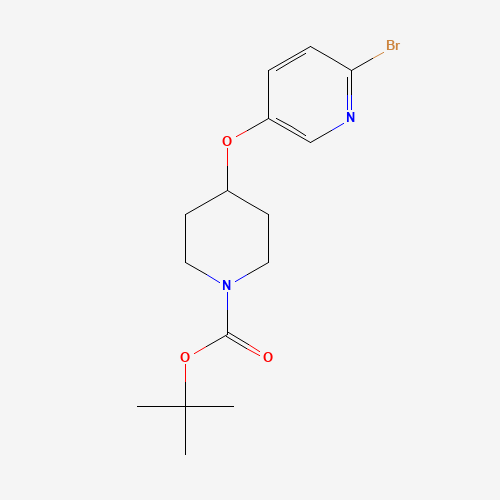 tert-Butyl 4-[(6-bromopyridin-3-yl)oxy]piperidine-1-carboxylate