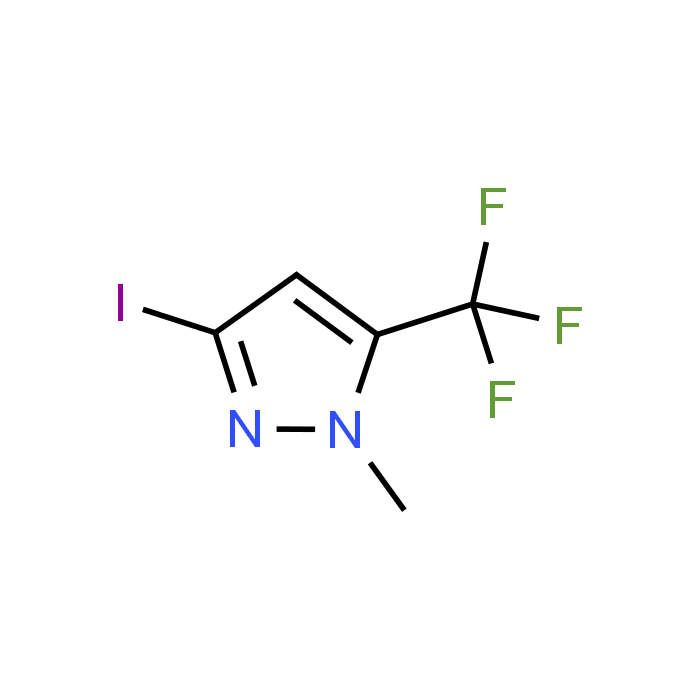 3-Iodo-1-methyl-5-(trifluoromethyl)-1H-pyrazole
