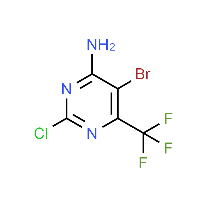 5-Bromo-2-chloro-6-(trifluoromethyl)pyrimidin-4-amine