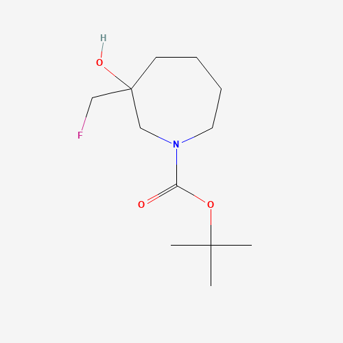 tert-Butyl 3-(fluoromethyl)-3-hydroxyazepane-1-carboxylate