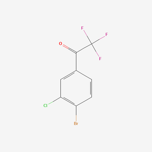 1-(4-Bromo-3-chlorophenyl)-2,2,2-trifluoroethan-1-one