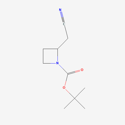 tert-Butyl 2-(cyanomethyl)azetidine-1-carboxylate