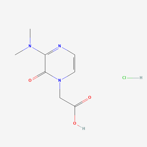 2-(3-(Dimethylamino)-2-oxopyrazin-1(2H)-yl)acetic acid hydrochloride