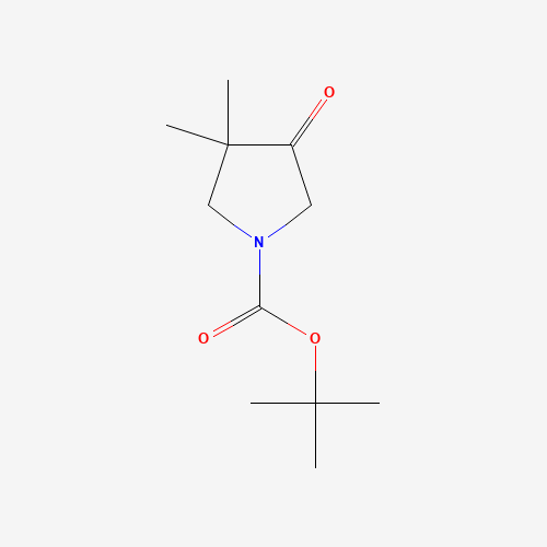 tert-Butyl 3,3-dimethyl-4-oxopyrrolidine-1-carboxylate