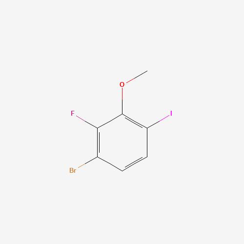1-Bromo-2-fluoro-4-iodo-3-methoxybenzene