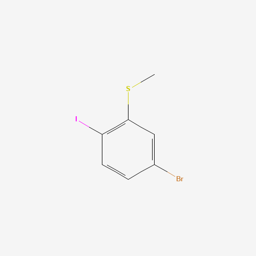 (5-Bromo-2-iodophenyl)(methyl)sulfane