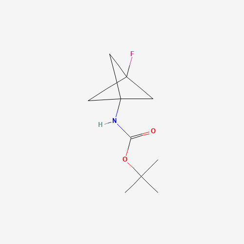 tert-butyl N-{3-fluorobicyclo[1.1.1]pentan-1-yl}carbamate