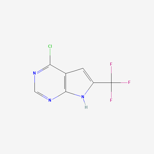 4-Chloro-6-(trifluoromethyl)-7H-pyrrolo[2,3-d]pyrimidine