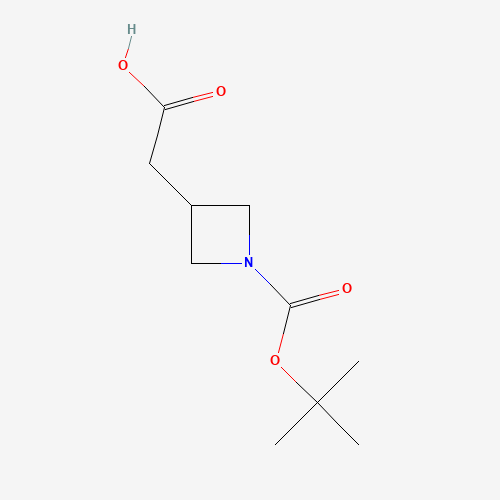2-(1-(tert-Butoxycarbonyl)azetidin-3-yl)acetic acid