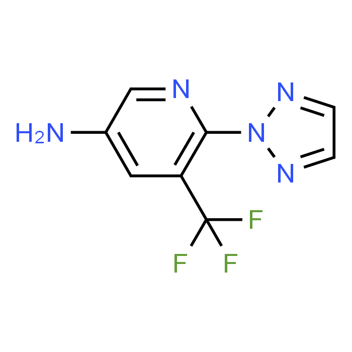 6-(2H-1,2,3-Triazol-2-yl)-5-(trifluoromethyl)pyridin-3-amine