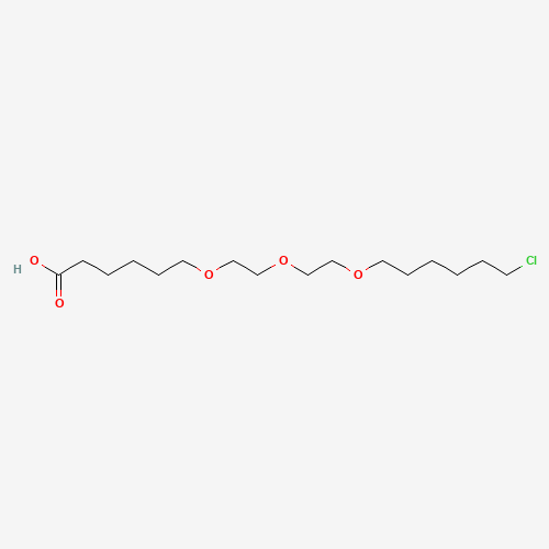 6-(2-(2-((6-Chlorohexyl)oxy)ethoxy)ethoxy)hexanoic acid