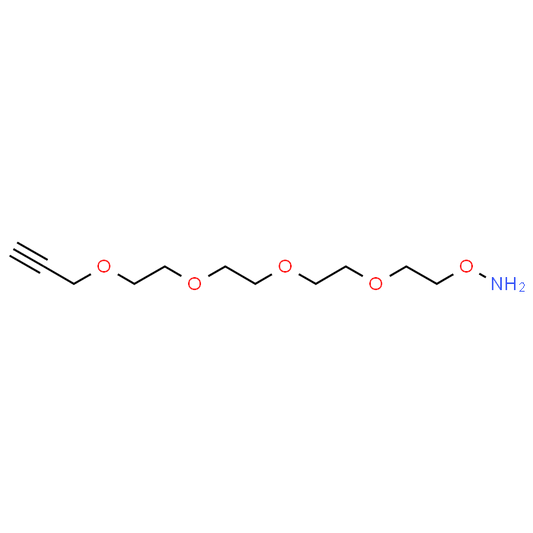 O-(3,6,9,12-Tetraoxapentadec-14-yn-1-yl)hydroxylamine