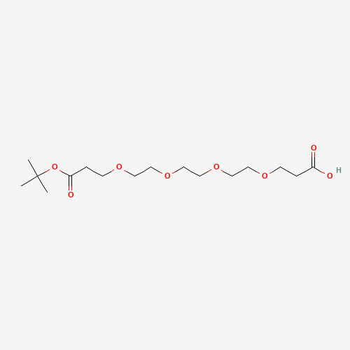 Acid-PEG4-C2-Boc