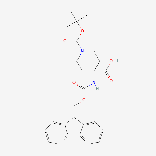 1-Boc-4-(Fmoc-amino)piperidine-4-carboxylic Acid
