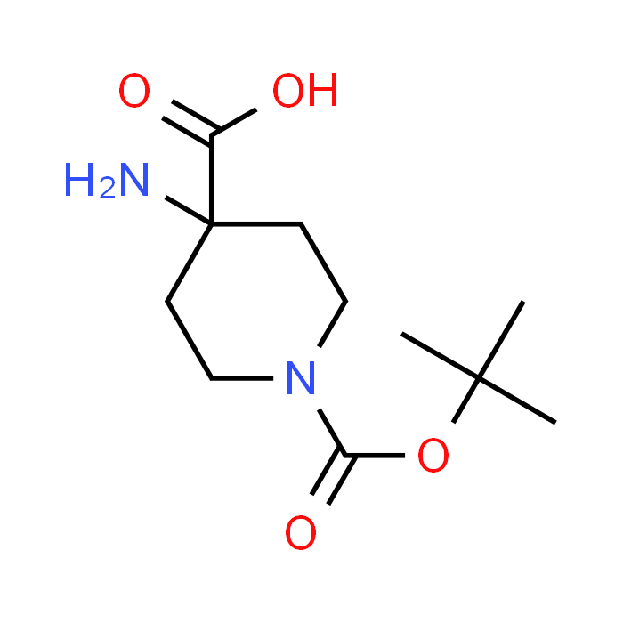 4-Amino-1-(tert-butoxycarbonyl)piperidine-4-carboxylic acid