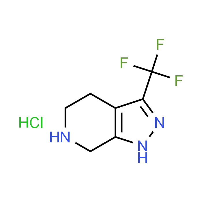 3-(Trifluoromethyl)-4,5,6,7-tetrahydro-1H-pyrazolo[3,4-c]pyridine hydrochloride