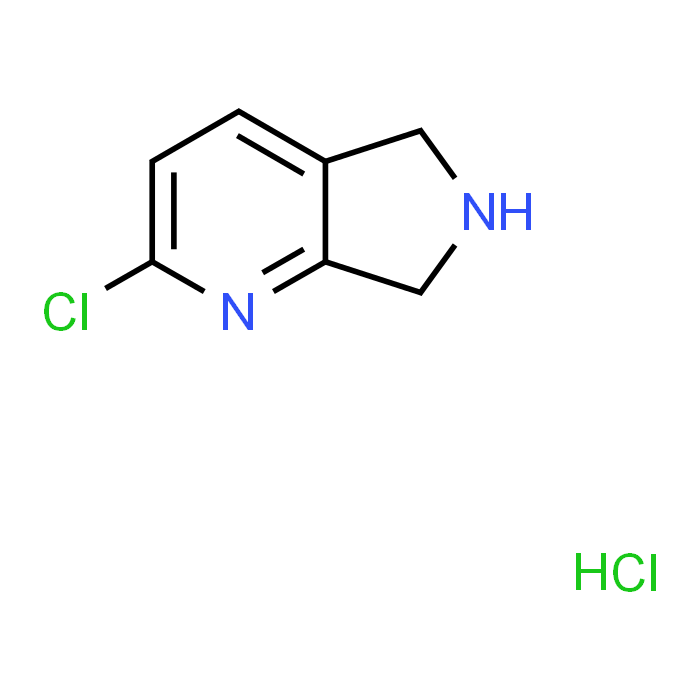 2-Chloro-6,7-dihydro-5H-pyrrolo[3,4-b]pyridine hydrochloride
