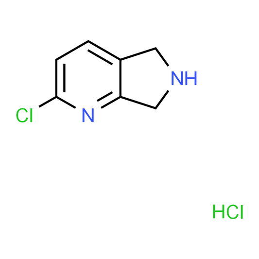 2-Chloro-6,7-dihydro-5H-pyrrolo[3,4-b]pyridine hydrochloride