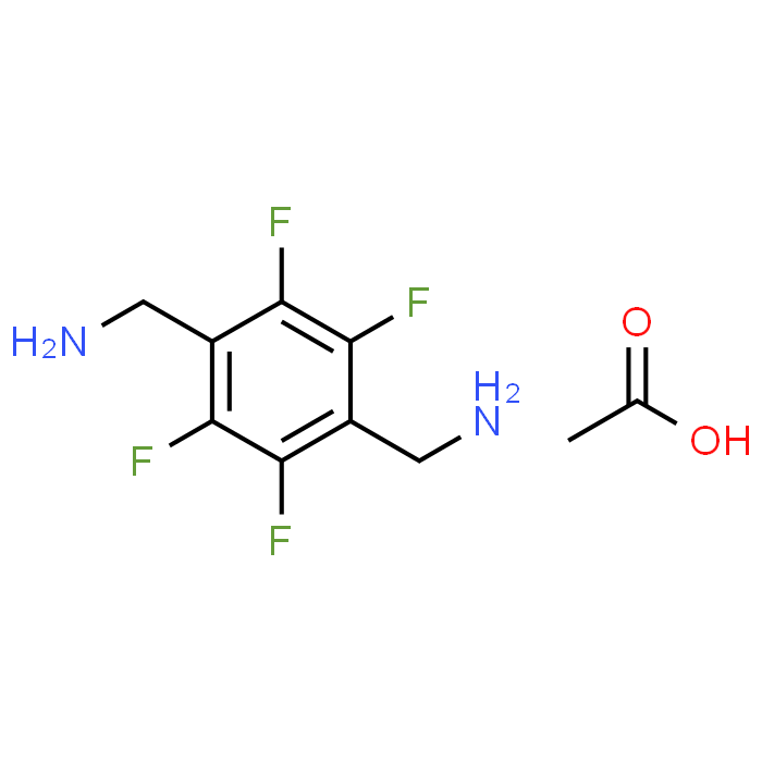 (Perfluoro-1,4-phenylene)dimethanamine acetate