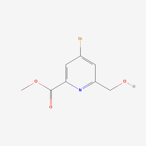 Methyl 4-bromo-6-(hydroxymethyl)picolinate