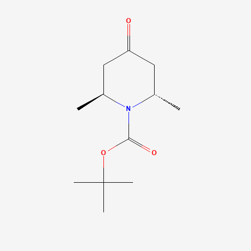 (2R,6R)-rel-tert-Butyl 2,6-dimethyl-4-oxopiperidine-1-carboxylate