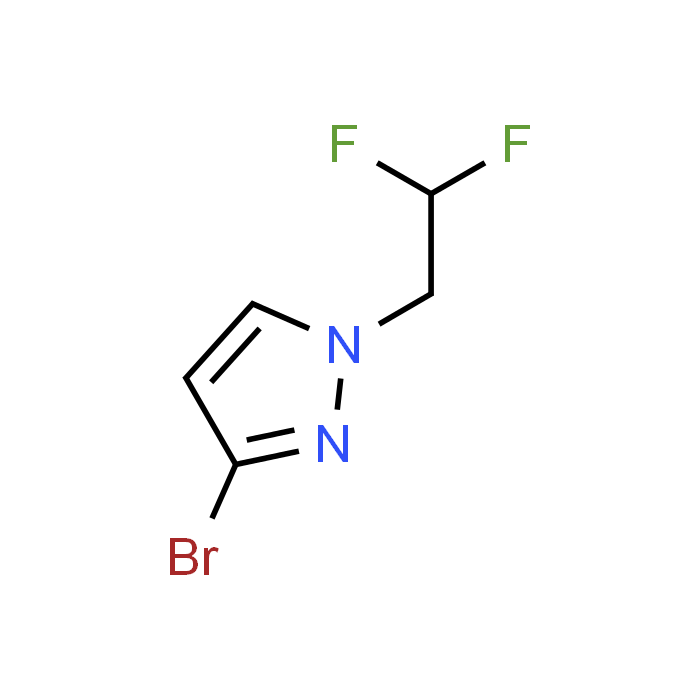 3-Bromo-1-(2,2-difluoroethyl)-1H-pyrazole