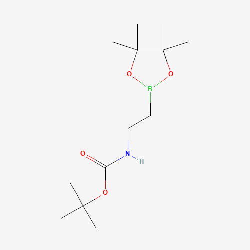 2-(Boc-Amino)ethylboronic acid pinacol ester